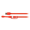 TYLT Syncable-Duo Charge and Sync Cable (3.3') Red